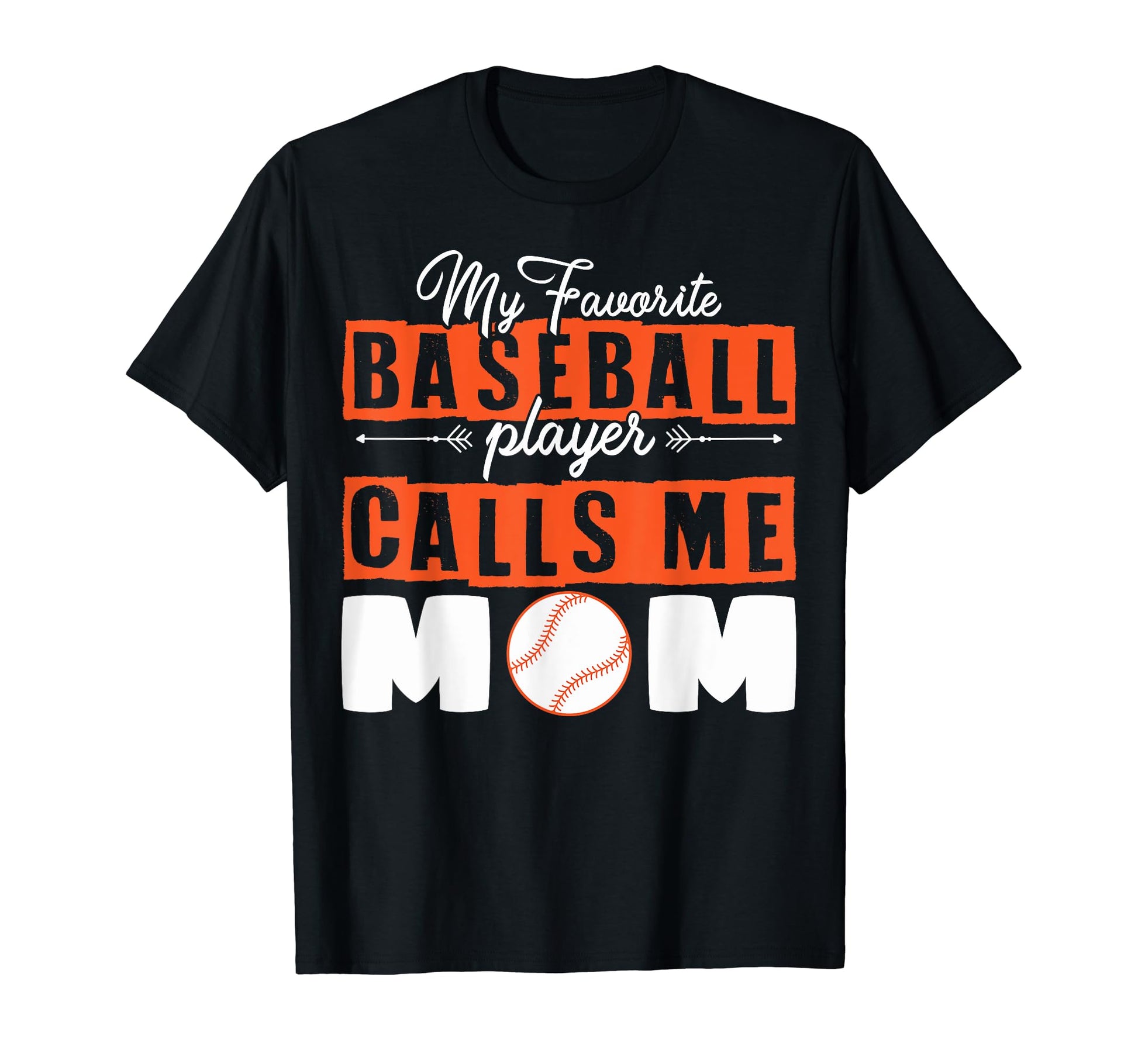 Baseball Mom My Favorite Baseball T-Shirt - Unique Graphic Men Women - T-Shirt, Sweatshirt, Hoodie