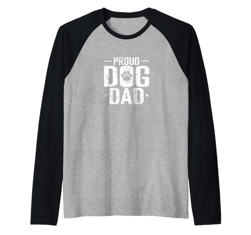 Proud Dog Dad Paw Canine Rescue Dad T-Shirt - Aesthetic Graphic for Adults - T-Shirt, Sweatshirt, Hoodie