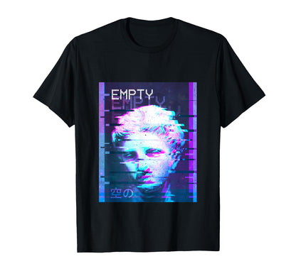 Empty Statue Vaporwave Aesthetic T-Shirt - Novelty Apparel Unisex - T-Shirt, Sweatshirt, Hoodie