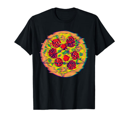 Pizza Pentagram Occult Vaporwave T-Shirt - Aesthetic Graphic Men Women - T-Shirt, Sweatshirt, Hoodie