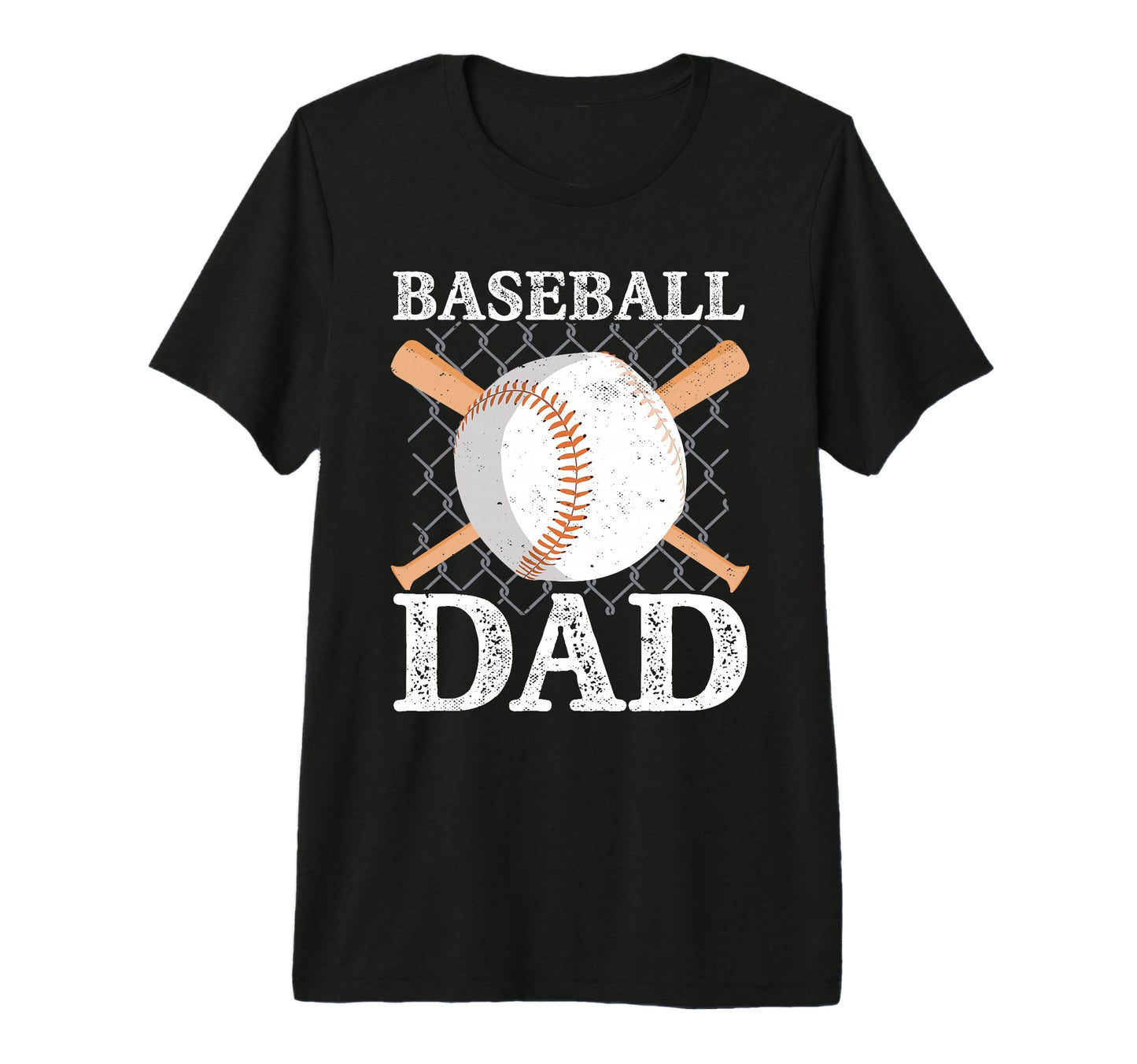 Fathers Day Baseball Dad Parent Tri T-Shirt - Casual Everyday Wear Unisex - T-Shirt, Sweatshirt, Hoodie
