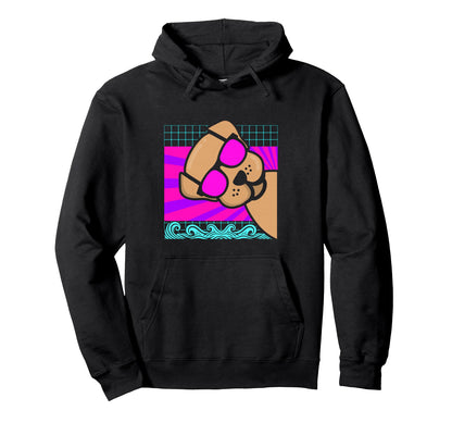 Aesthetic Vaporwave Outfits Dog Vaporwave Hoodie - Minimalist Print Unisex - T-Shirt, Sweatshirt, Hoodie