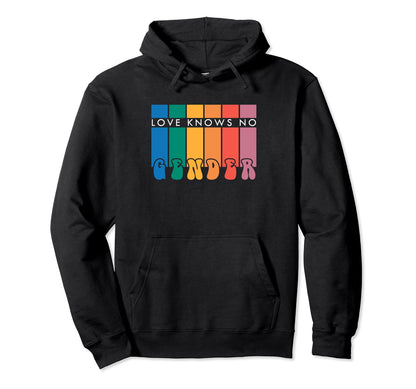 Gender Pride Month Lgbt Month Love Is Hoodie - Novelty Apparel Men Women - T-Shirt, Sweatshirt, Hoodie