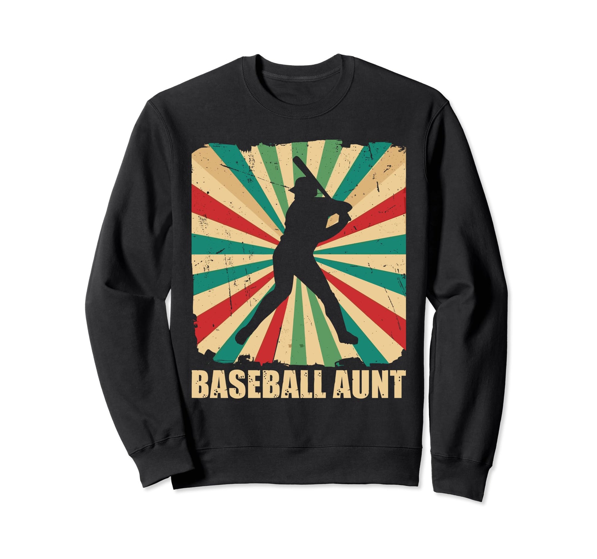 Baseball Aunt Proud Auntie Sweatshirt - Casual Everyday Wear for Adults - T-Shirt, Sweatshirt, Hoodie