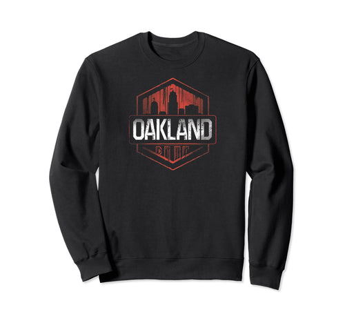 Oakland Grit 90S Grunge Urbandecay Sweatshirt - Trendy Graphic for Adults - T-Shirt, Sweatshirt, Hoodie