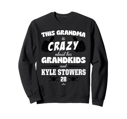 Grandma Crazy Kyle Stowers Miami Sweatshirt - Unique Graphic Men Women - T-Shirt, Sweatshirt, Hoodie