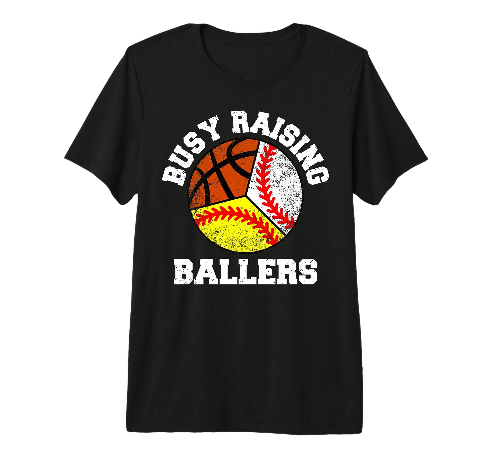 Busy Raising Ballers Funny Baseball T-Shirt - Streetwear Style Men Women - T-Shirt, Sweatshirt, Hoodie