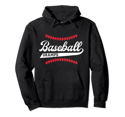 Baseball Gramps Baseball Player Gramps Hoodie - Novelty Apparel for Adults - T-Shirt, Sweatshirt, Hoodie
