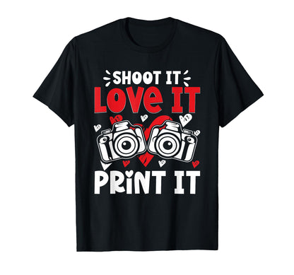 Photo Camera Photographer Flash People T-Shirt - Novelty Apparel Men Women - T-Shirt, Sweatshirt, Hoodie