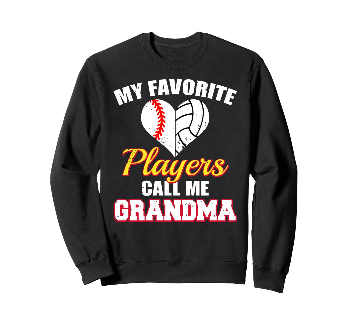 My Favorite Baseball Volleyball Sweatshirt - Streetwear Style Unisex - T-Shirt, Sweatshirt, Hoodie