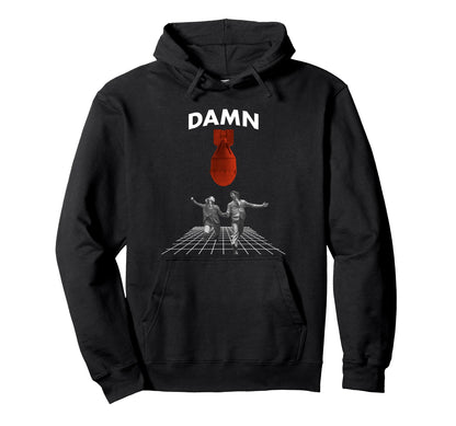 Damn Collage Aesthetic Edgy Hoodie - Casual Everyday Wear Men Women - T-Shirt, Sweatshirt, Hoodie