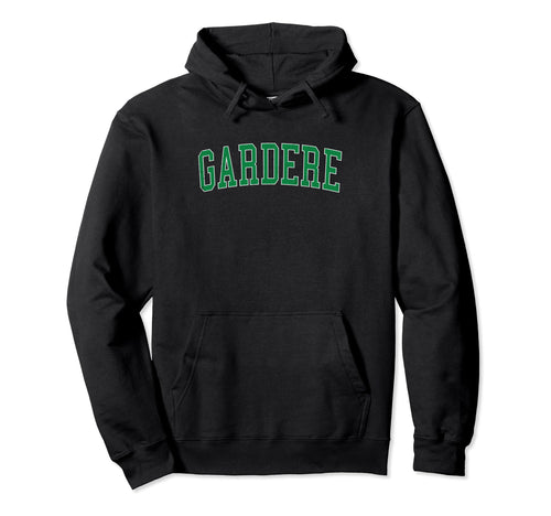 Gardere La Distressed Green Varsity Hoodie - Streetwear Style Unisex - T-Shirt, Sweatshirt, Hoodie