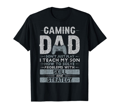 Gaming Dad Father Son Fathers Day T-Shirt - Novelty Apparel Men Women - T-Shirt, Sweatshirt, Hoodie
