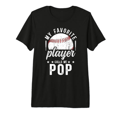 Mens My Favorite Baseball Player Pop T-Shirt - Custom Art Print Men Women - T-Shirt, Sweatshirt, Hoodie