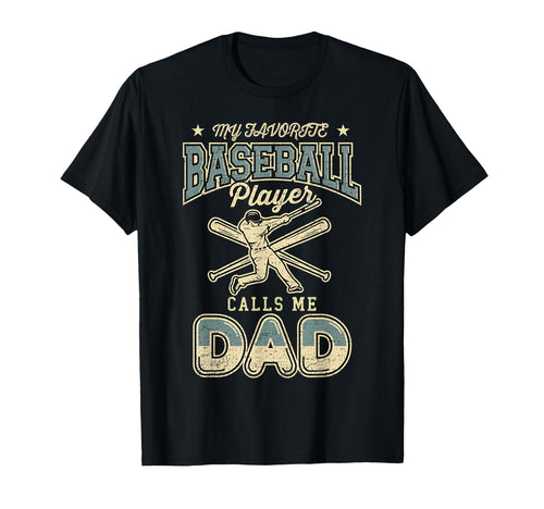 My Favorite Baseball Player Calls Me T-Shirt - Minimalist Print Men Women - T-Shirt, Sweatshirt, Hoodie