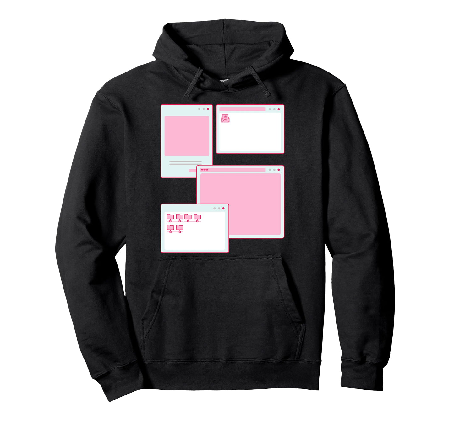 Vaporwave Aesthetic 90S Grunge Kawaii E Hoodie - Aesthetic Graphic Unisex - T-Shirt, Sweatshirt, Hoodie