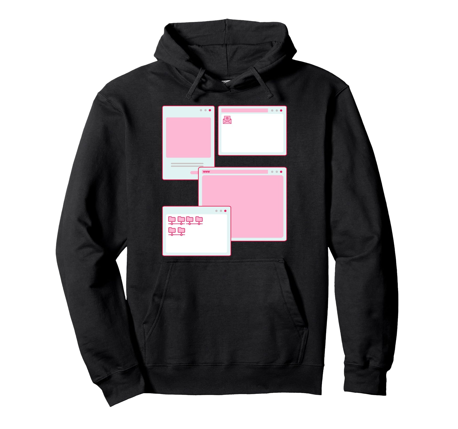 Vaporwave Aesthetic 90S Grunge Kawaii E Hoodie - Aesthetic Graphic Unisex - T-Shirt, Sweatshirt, Hoodie