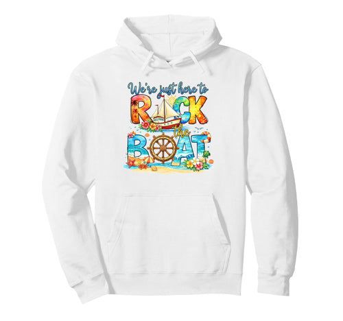 Cruise Trip Cruising Family Were Here Hoodie - Custom Art Print Men Women - T-Shirt, Sweatshirt, Hoodie