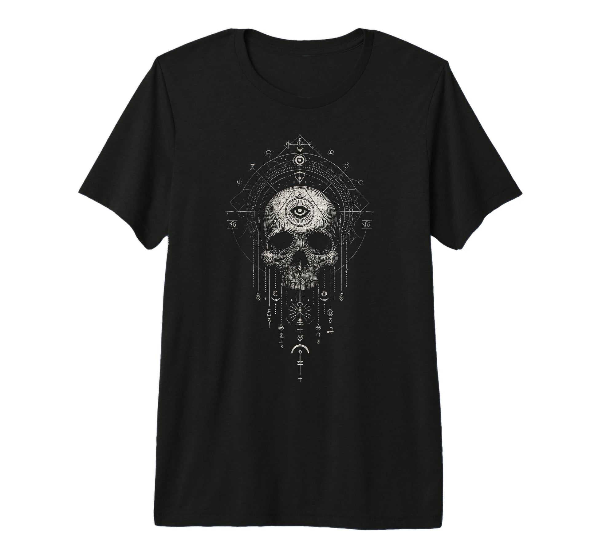 Gothic Punk Dark Y2K Streetwear Tri T-Shirt - Novelty Apparel Men Women - T-Shirt, Sweatshirt, Hoodie