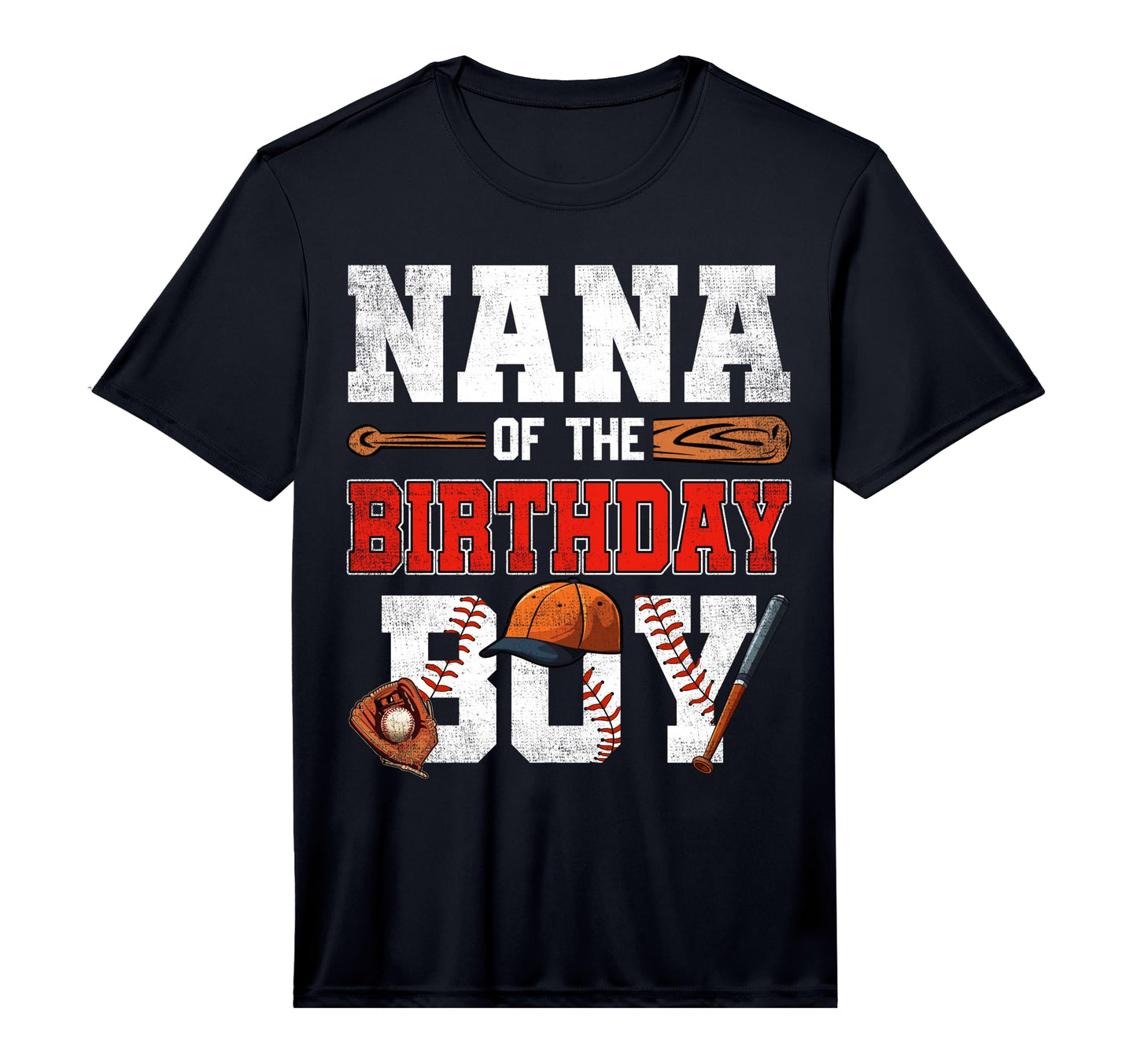 Mens Nana Birthday Baseball Bday Family T-Shirt - Trendy Graphic Men Women - T-Shirt, Sweatshirt, Hoodie