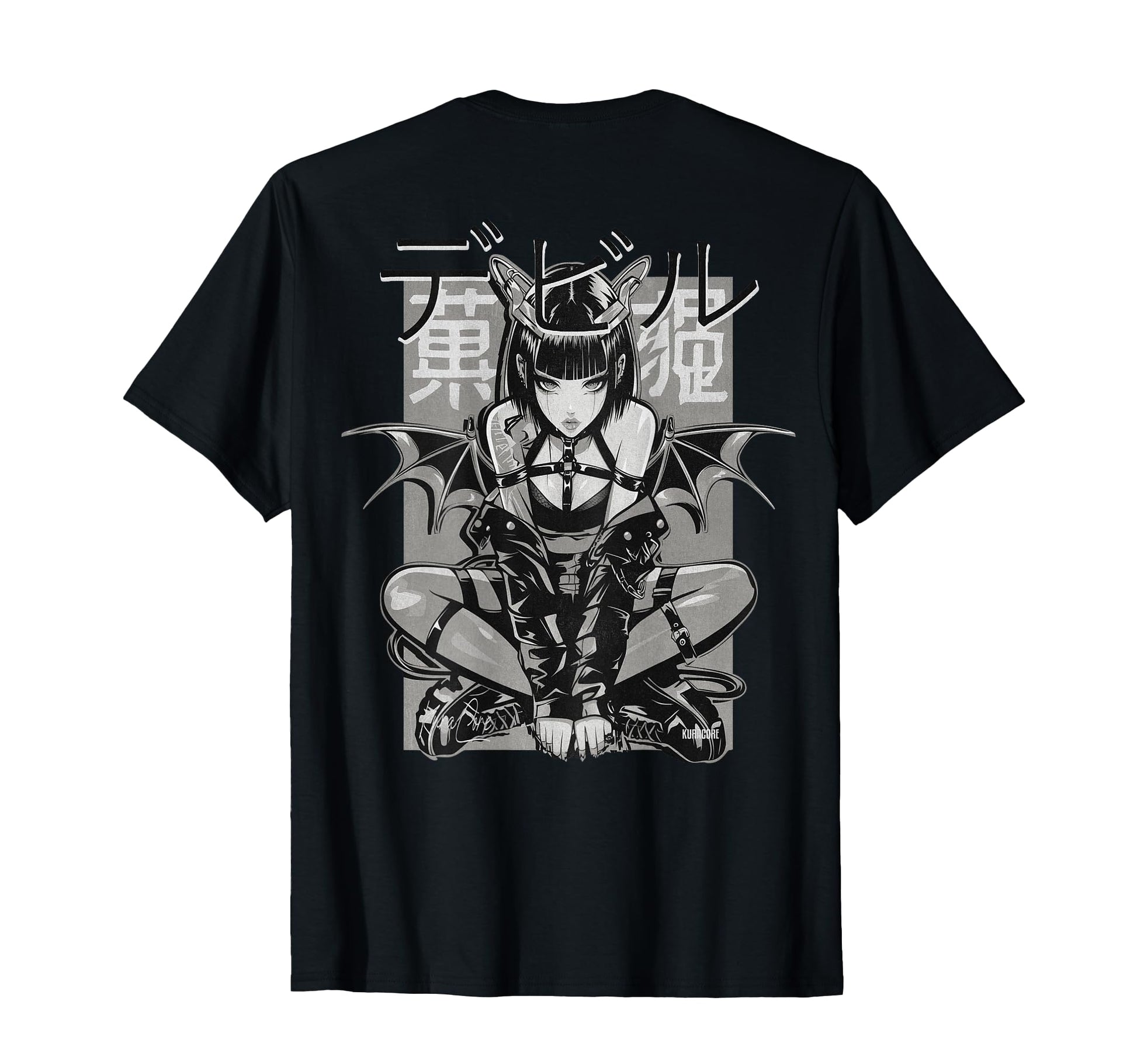 Back Japanese Streetwear Y2K T-Shirt - Custom Art Print for Adults - T-Shirt, Sweatshirt, Hoodie