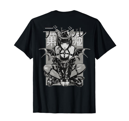 Back Japanese Streetwear Y2K T-Shirt - Custom Art Print for Adults - T-Shirt, Sweatshirt, Hoodie