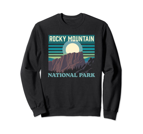 Rocky Mountain National Park Wpa Sweatshirt - Fun Novelty Design Men Women - T-Shirt, Sweatshirt, Hoodie