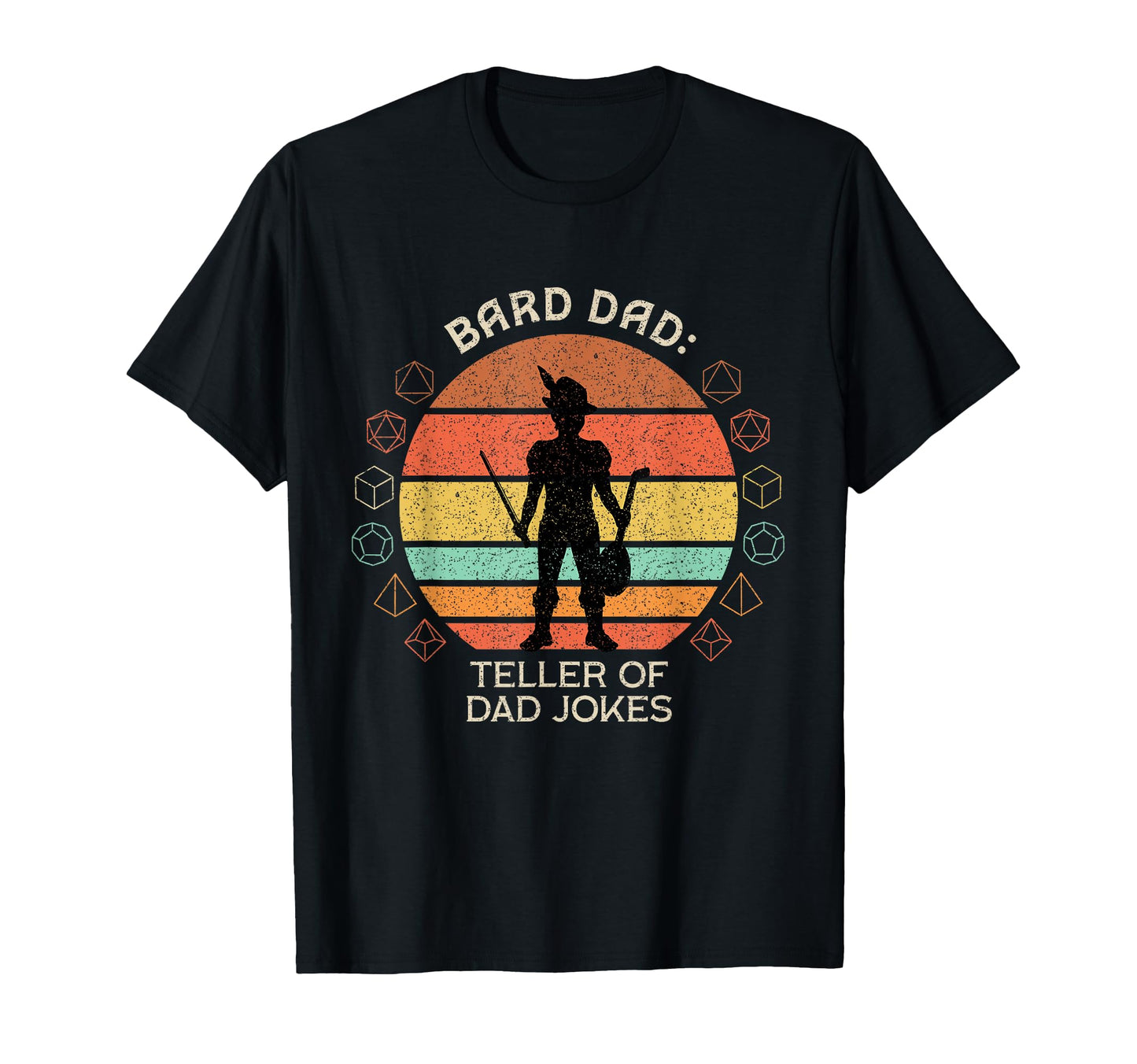Bard Dad Teller Dad Jokes Funny Rpg T-Shirt - Aesthetic Graphic Men Women - T-Shirt, Sweatshirt, Hoodie