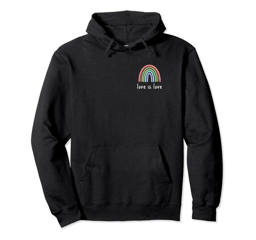 Love Is Love Subtle Gay Boho Rainbow Hoodie - Streetwear Style Men Women - T-Shirt, Sweatshirt, Hoodie