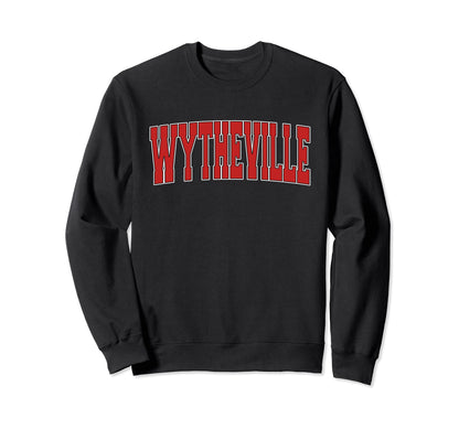 Wytheville Va Virginia Varsity Usa Sweatshirt - Minimalist Print Men Women - T-Shirt, Sweatshirt, Hoodie