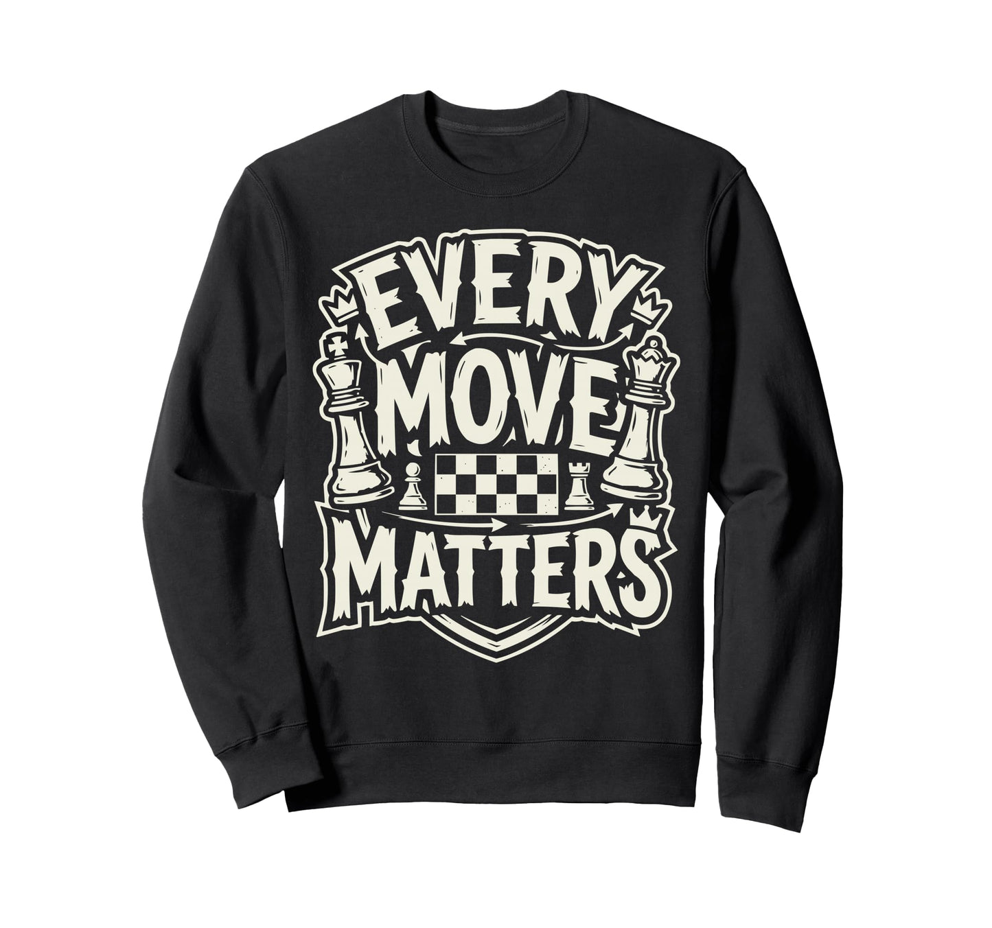 Chess Dad Board Game Daddy Sweatshirt - Trendy Graphic for Adults - T-Shirt, Sweatshirt, Hoodie