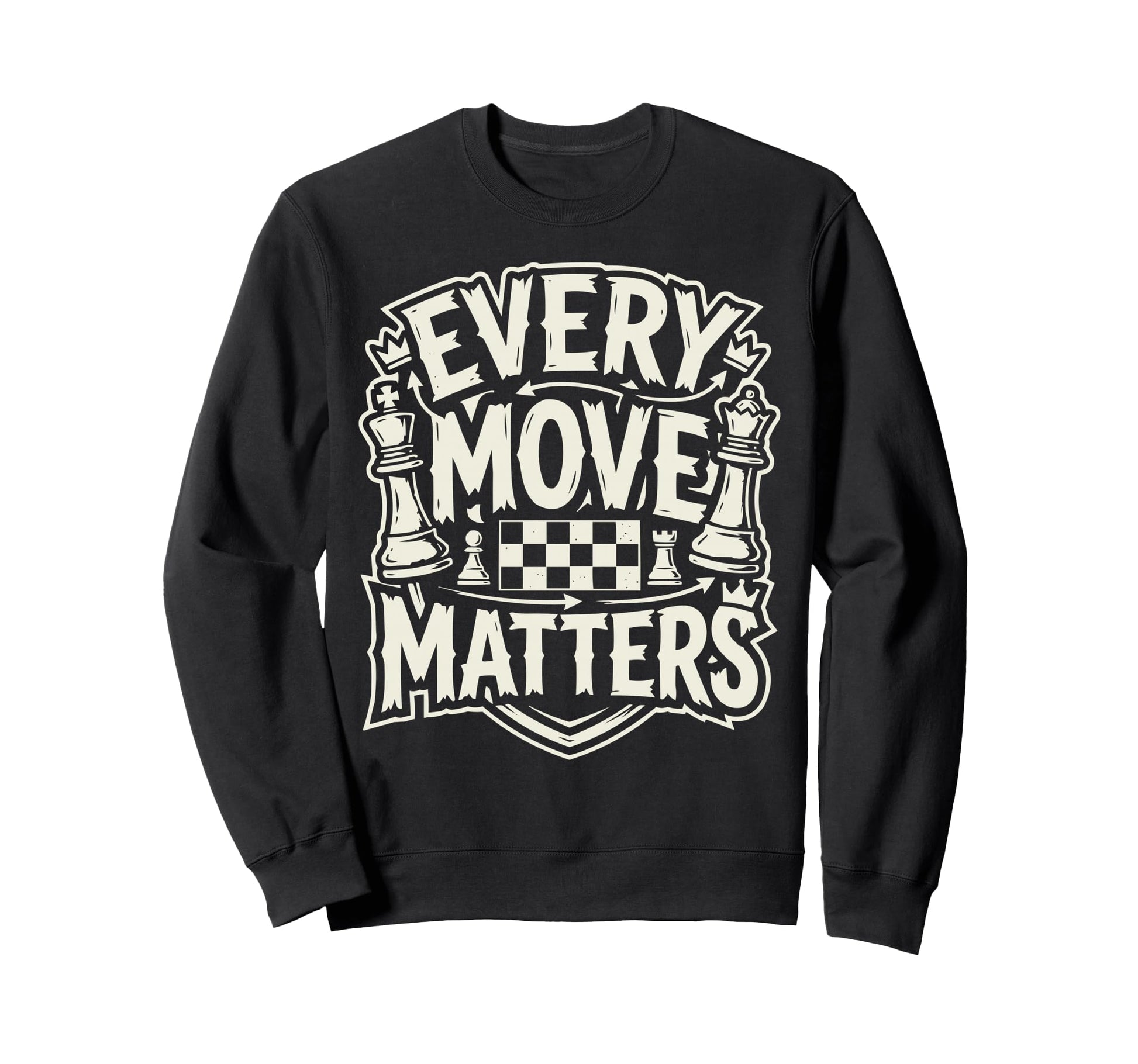 Chess Dad Board Game Daddy Sweatshirt - Trendy Graphic for Adults - T-Shirt, Sweatshirt, Hoodie