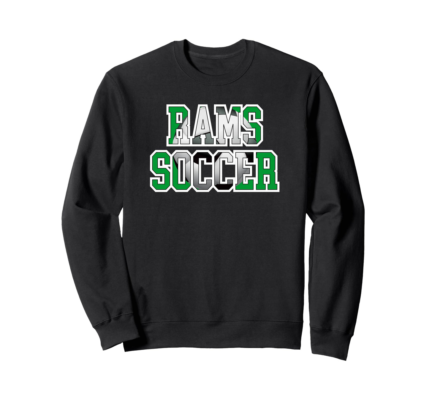 Rams Soccer Mom Game Day Mascot Sweatshirt - Minimalist Print Men Women - T-Shirt, Sweatshirt, Hoodie