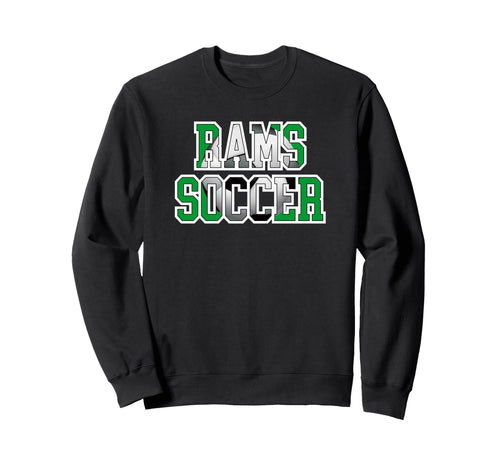 Rams Soccer Mom Game Day Mascot Sweatshirt - Minimalist Print Men Women - T-Shirt, Sweatshirt, Hoodie