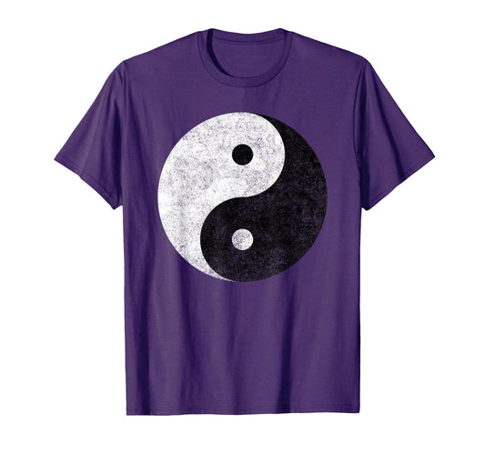 Yin Yang Symbol Tao Taijitu Yoga T-Shirt - Custom Art Print for Adults - T-Shirt, Sweatshirt, Hoodie