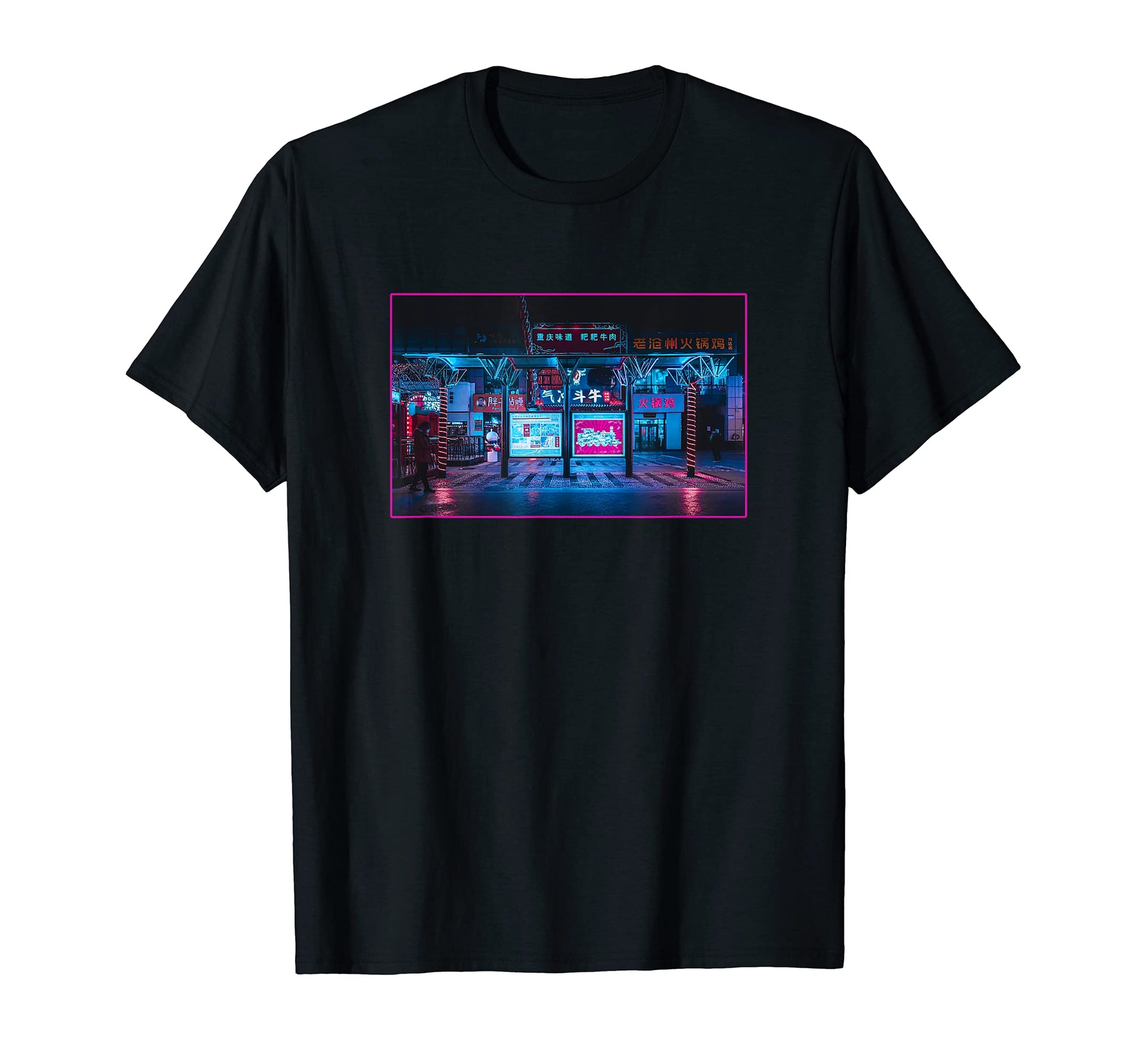 Tokyo Night Vaporwave Synthwave T-Shirt - Aesthetic Graphic for Adults - T-Shirt, Sweatshirt, Hoodie