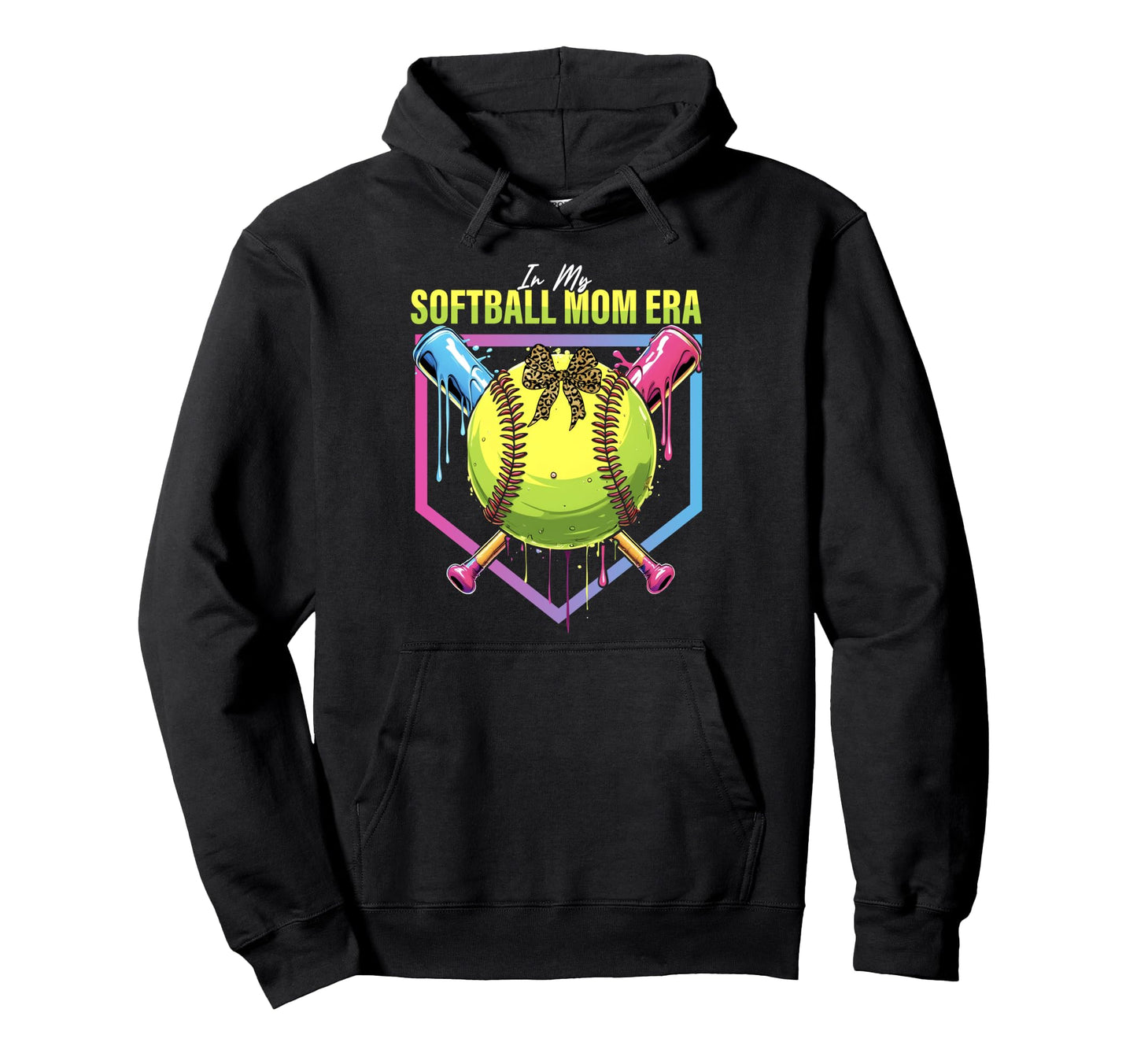 Softball Drip My Softball Mom Era Hoodie - Custom Art Print Unisex - T-Shirt, Sweatshirt, Hoodie