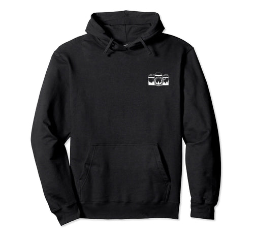 Photographer Camera Trees Nature Hoodie - Fun Novelty Design Men Women - T-Shirt, Sweatshirt, Hoodie