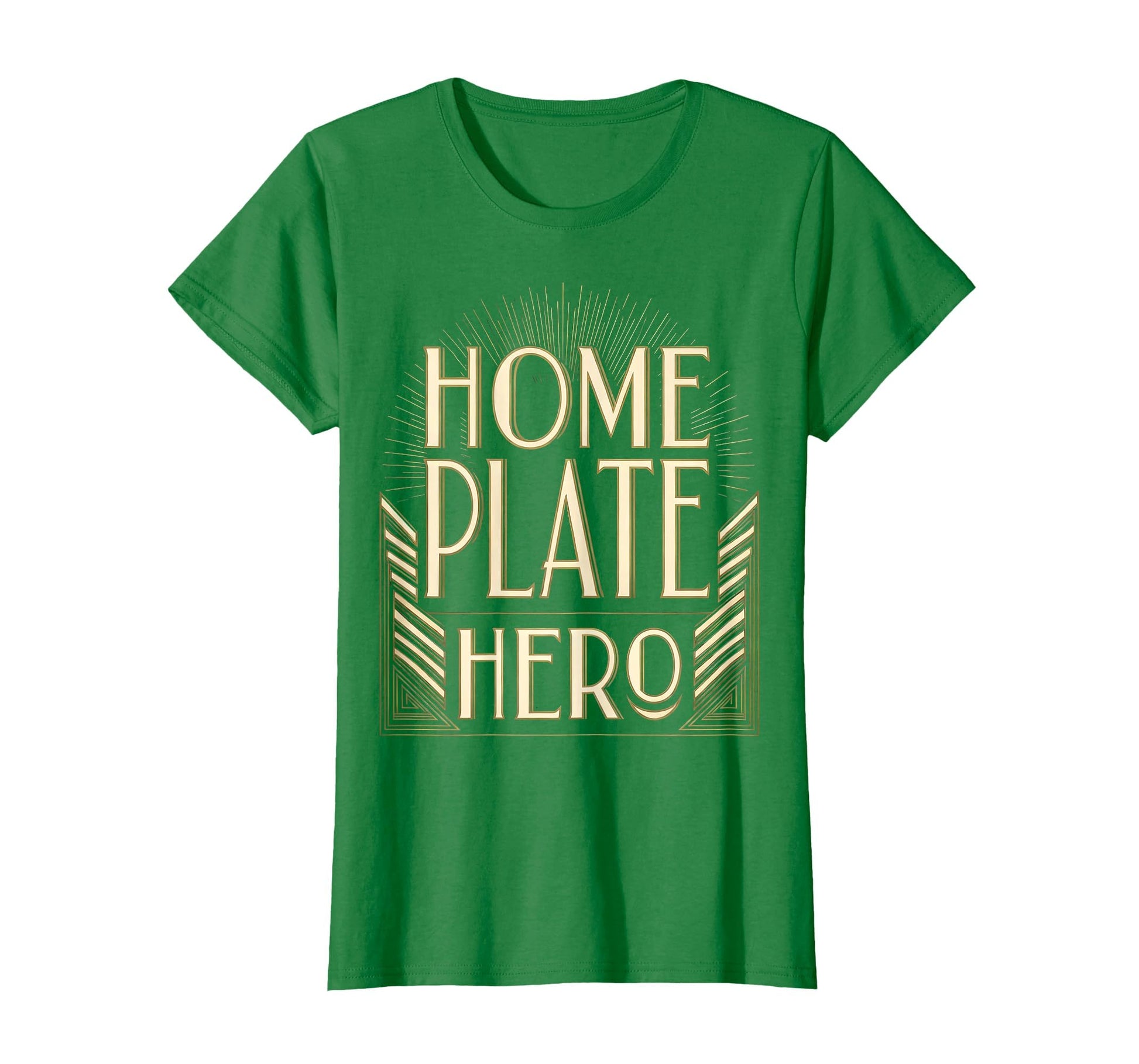 Home Plate Hero Baseball T-Shirt - Casual Everyday Wear for Adults - T-Shirt, Sweatshirt, Hoodie
