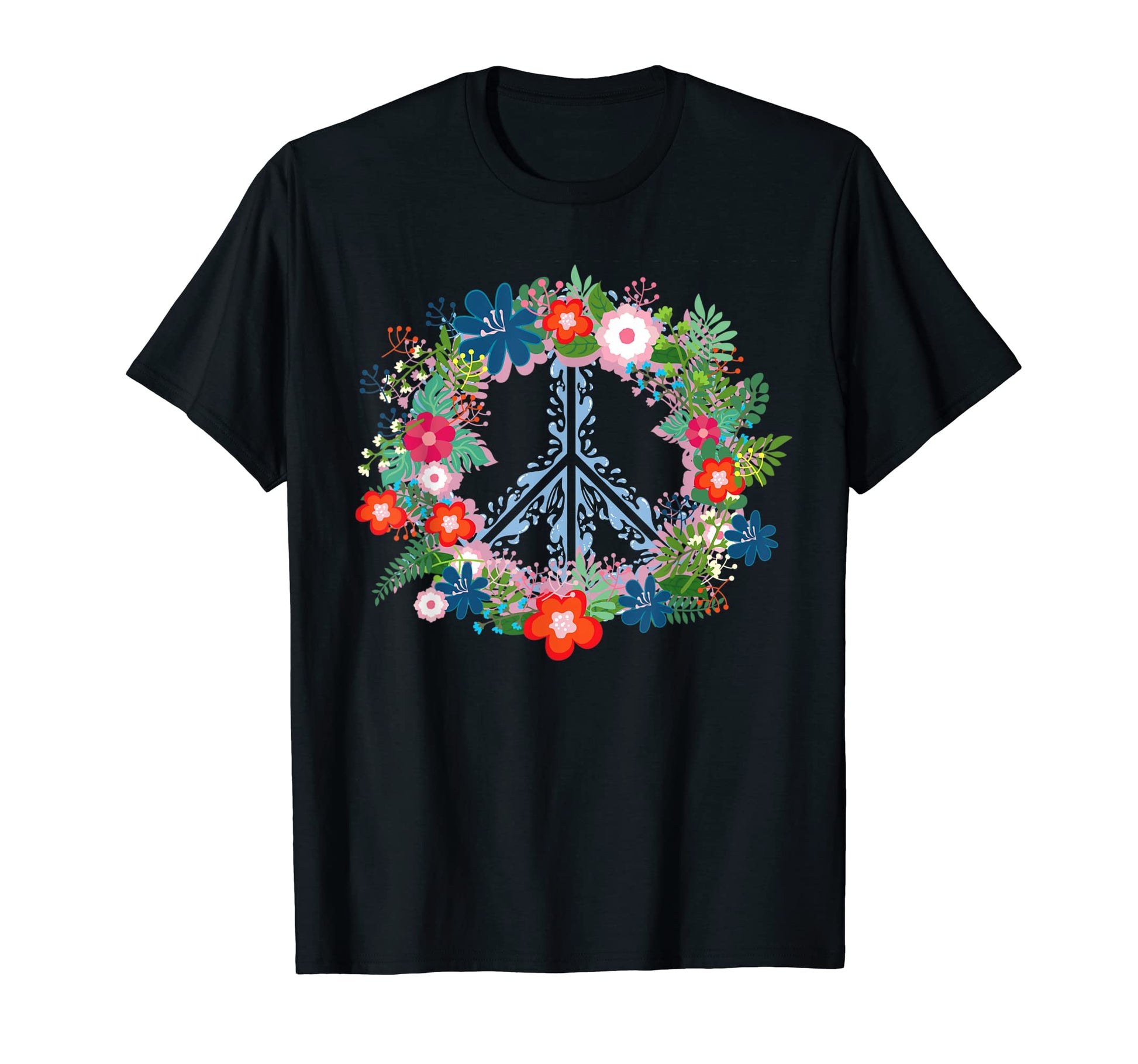 Peace Love Hippie Costume 60S 70S T-Shirt - Casual Everyday Wear Men Women - T-Shirt, Sweatshirt, Hoodie