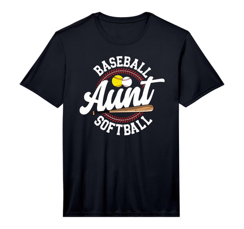 Mens Baseball Softball Aunt Softball T-Shirt - Aesthetic Graphic Men Women - T-Shirt, Sweatshirt, Hoodie