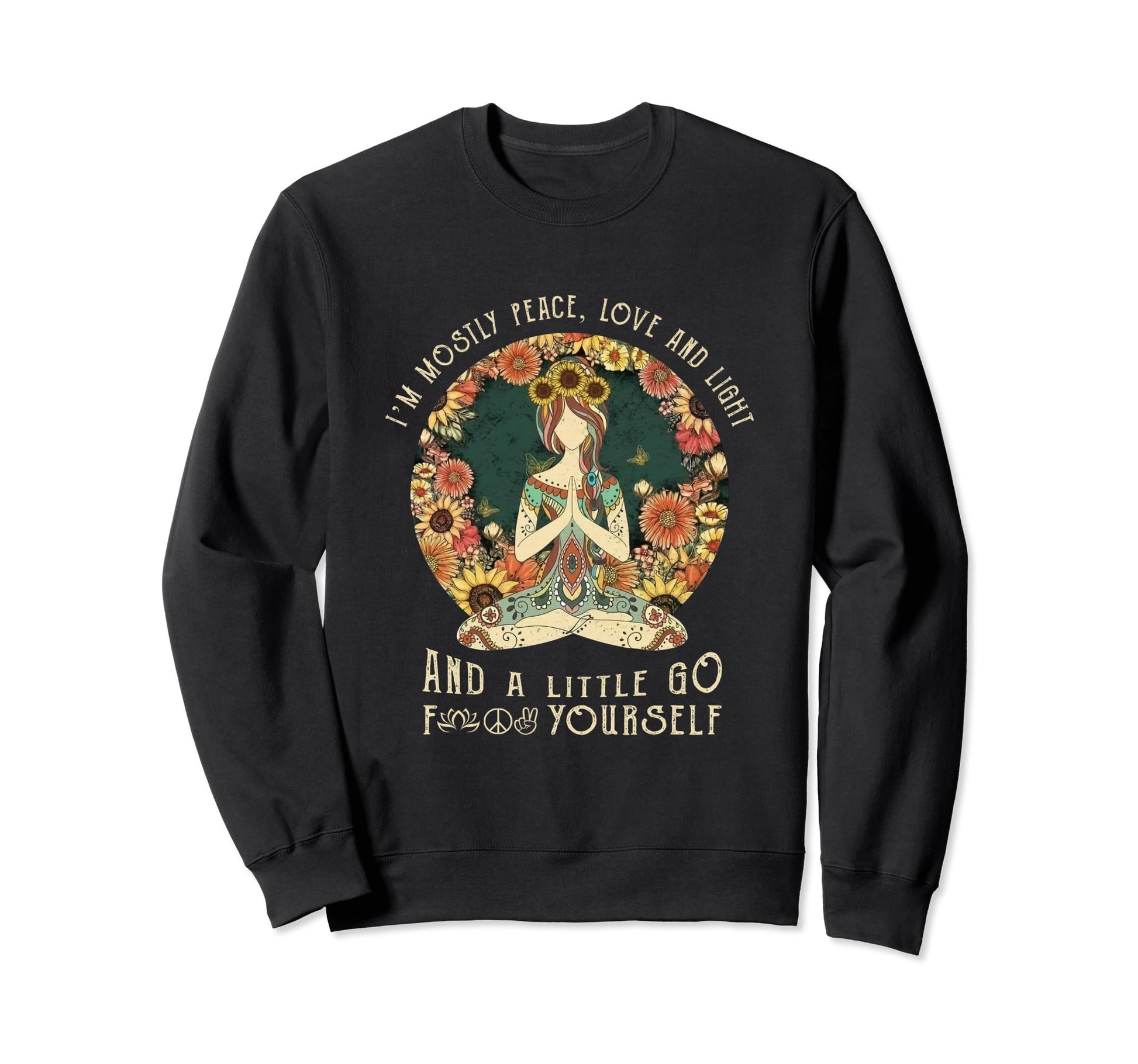 Gift Peace Mother Farther Love Hoodie - Novelty Apparel Unisex - T-Shirt, Sweatshirt, Hoodie