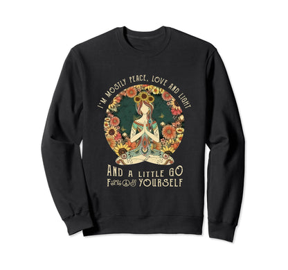 Gift Peace Mother Farther Love Hoodie - Novelty Apparel Unisex - T-Shirt, Sweatshirt, Hoodie