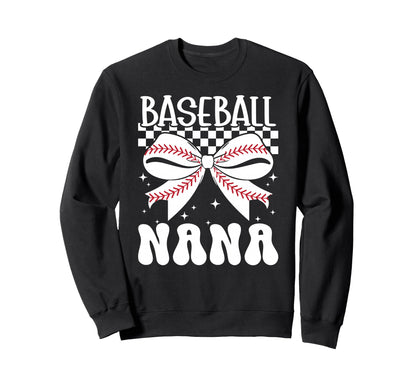 Baseball Nana Coquette Nana Sweatshirt - Streetwear Style Men Women - T-Shirt, Sweatshirt, Hoodie