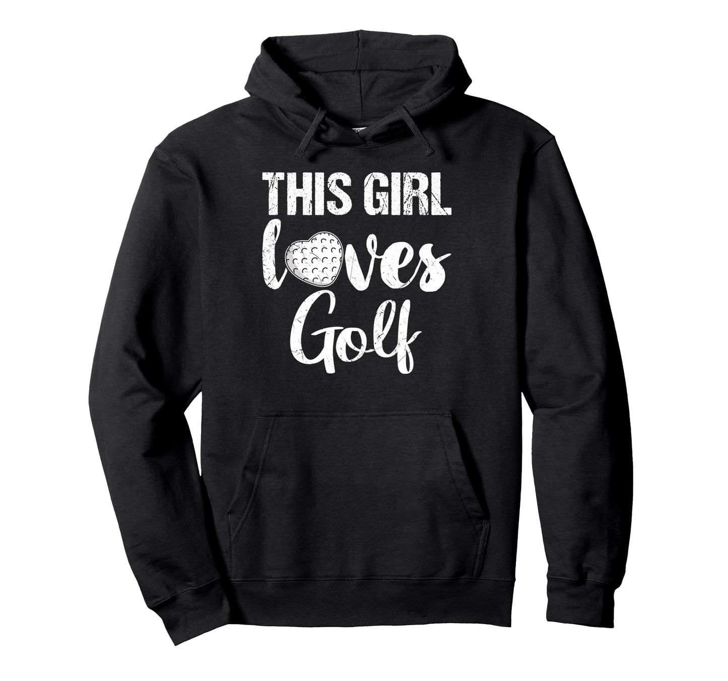 This Loves Golf Game Day Female Golf Fan Hoodie - Novelty Apparel Men Women - T-Shirt, Sweatshirt, Hoodie