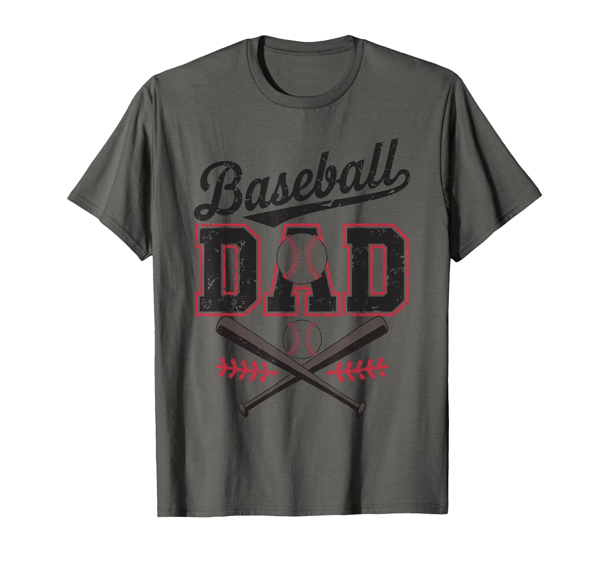 Baseball Daddy Fathers Day Baseball T-Shirt - Graphic Print Men Women - T-Shirt, Sweatshirt, Hoodie