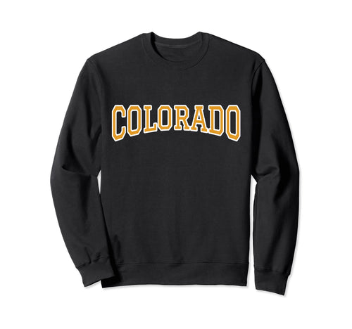 Colorado Varsity Aesthetic Sweatshirt - Graphic Print Men Women - T-Shirt, Sweatshirt, Hoodie