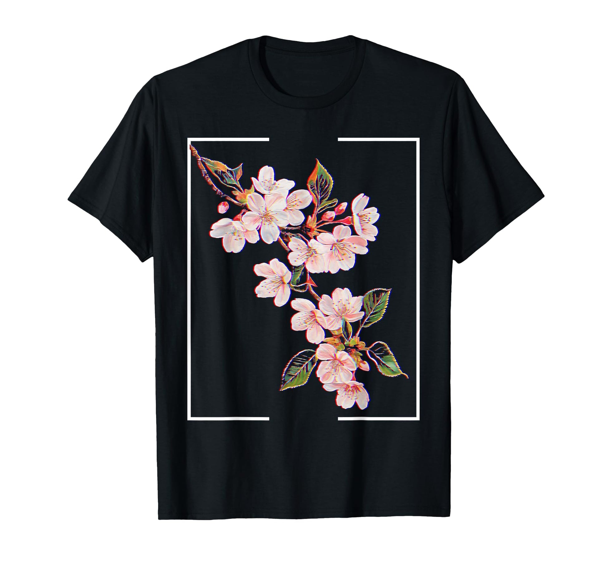 Cherry Blossom Japanese T-Shirt - Casual Everyday Wear for Adults - T-Shirt, Sweatshirt, Hoodie