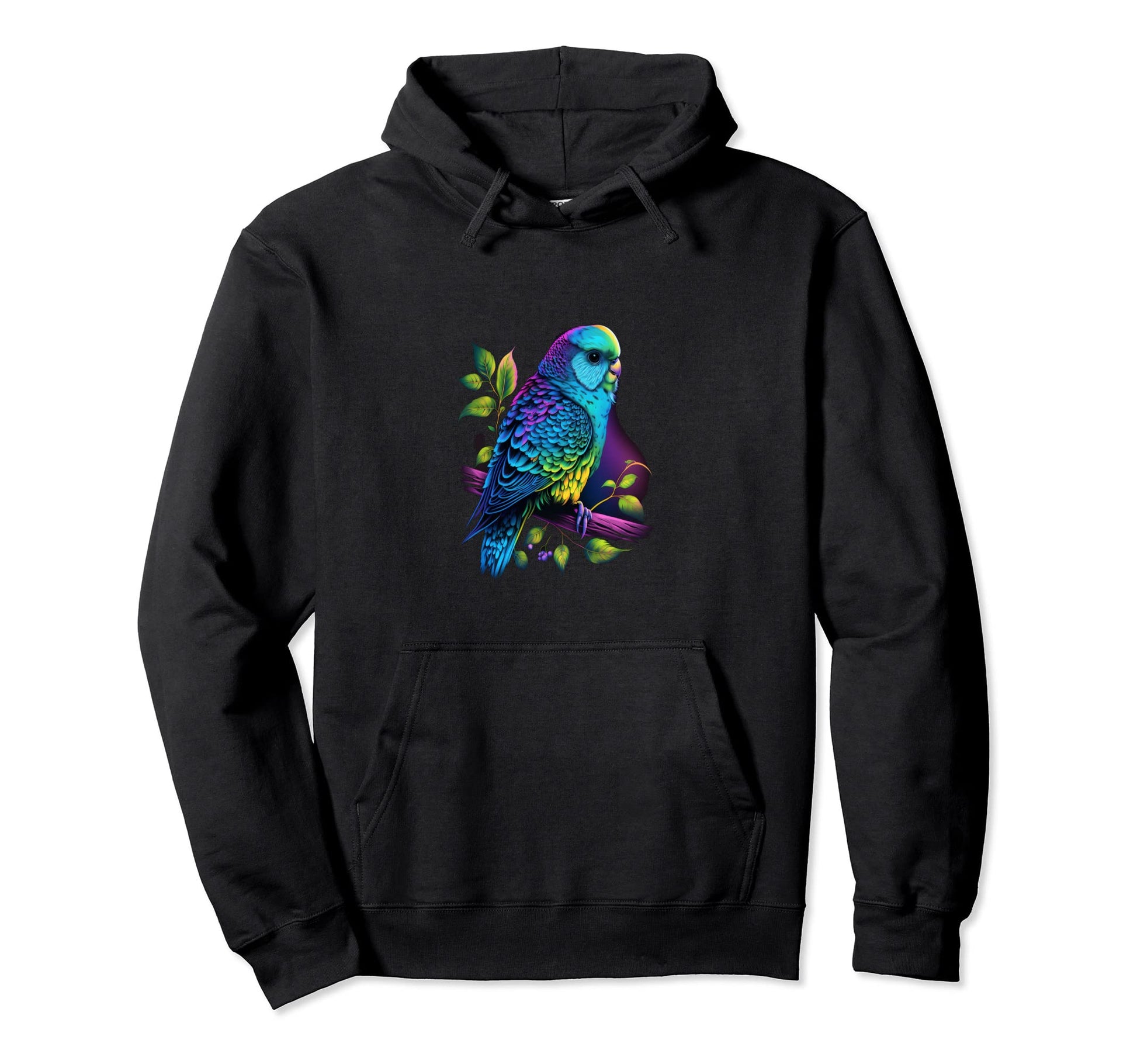 Budgie Budgerigar Parakeet Bird Hoodie - Aesthetic Graphic Unisex - T-Shirt, Sweatshirt, Hoodie