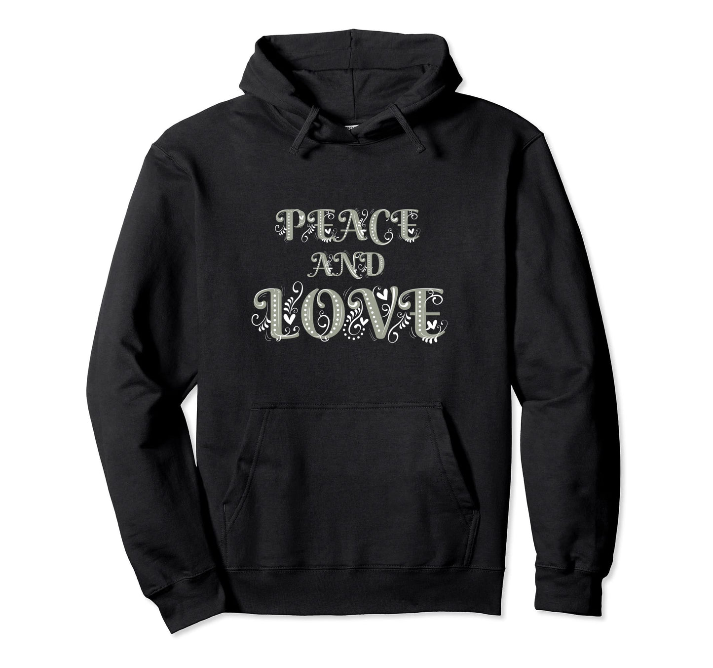Make Peace Not War Colorful Peace Love Hoodie - Streetwear Style Men Women - T-Shirt, Sweatshirt, Hoodie